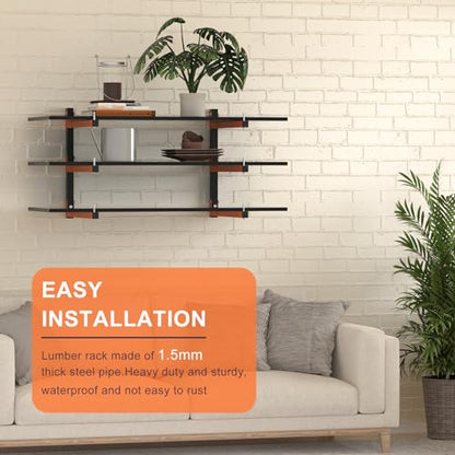 Lumber Rack Wall Mount (6 Count)