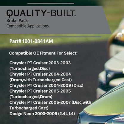 Front Semi Metallic Brake Pads