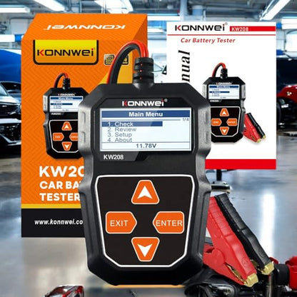 KW208 Car Battery Tester 12V