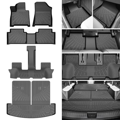 Floor Mats and Cargo Liner Fit for Hyundai Santa Fe 2024 2025 2026