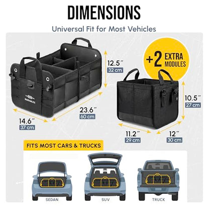 Extra Large Car Trunk Organizer