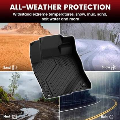 All Weather Floor Mats for Honda Civic 2016