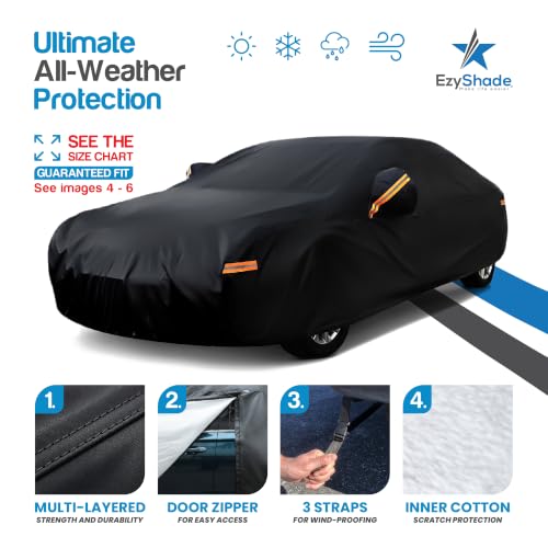 Car Cover Waterproof All Weather. See Vehicle Size