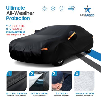 Car Cover Waterproof All Weather. See Vehicle Size