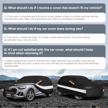 10 Layers SUV Car Cover Custom Fit for Audi Q5