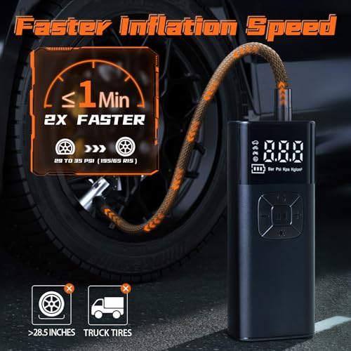 Tire Inflator Portable Air Compressor
