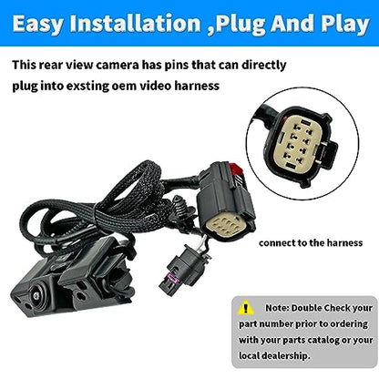 Rear View Back Up Camera Compatible with Chevy Silverado