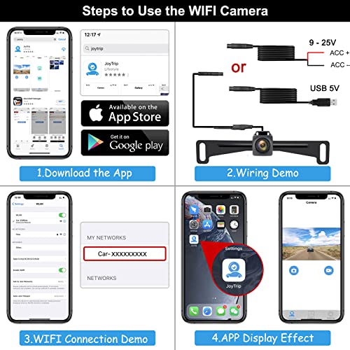 Wireless License Plate Backup Camera