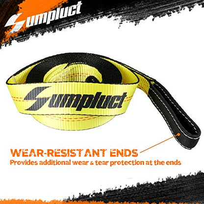2" x 20 ft Tow Strap Heavy Duty 2 Pack (40 Foot)