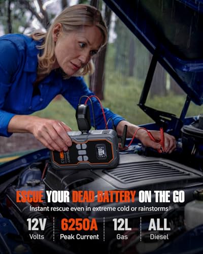 Jump Starter with Air Compressor