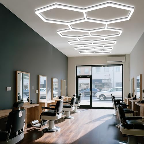 Hexagon Garage Lights (71 Count)