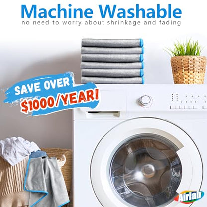 Glass Polishing Streak Free Miracle Cleaning Cloth (6 Count)