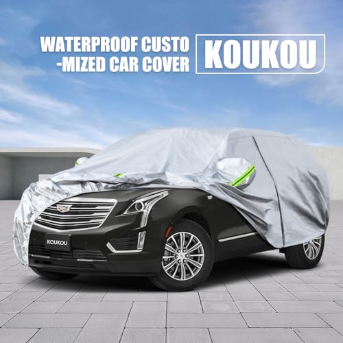 6 Layers Car Cover Custom Fit Cadillac XT5 from 2016 to 2025
