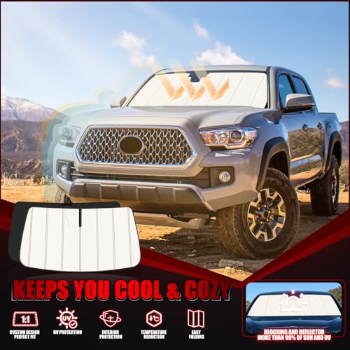Windshield Sun Shade for Toyota Tacoma 2018