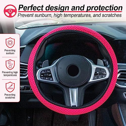 Elastic Stretch Steering Wheel Cover