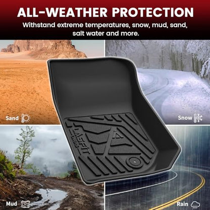 Front Floor Mats for Jeep Wrangler JK 2007
