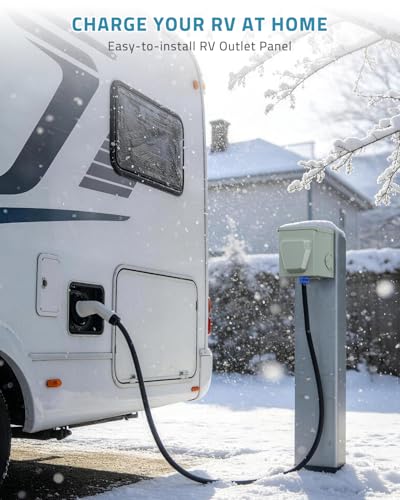 30 Amp RV Power Outlet Box
