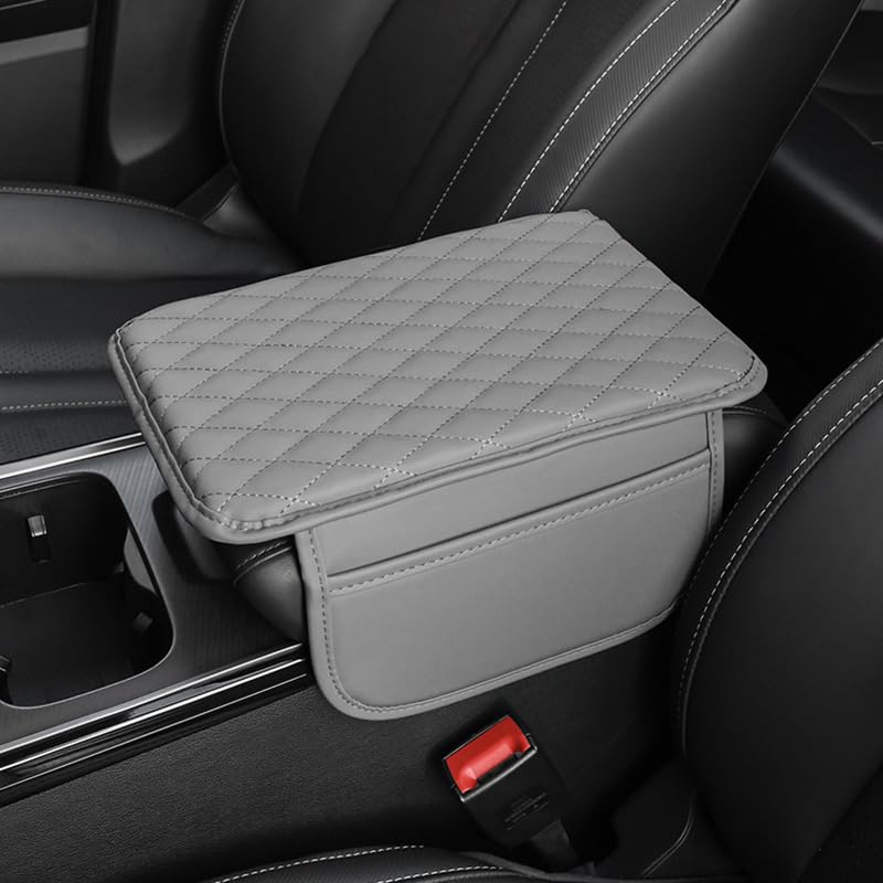 Memory Cotton Leather Car Armrest Box Pad