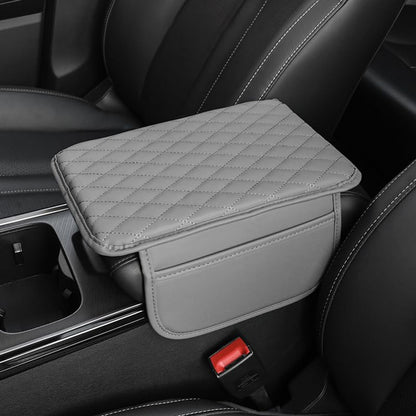 Memory Cotton Leather Car Armrest Box Pad