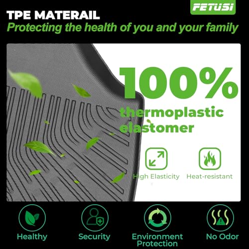 Floor Mats and Cargo Liner&Backrest Mat Fit forToyota Sienna 2013