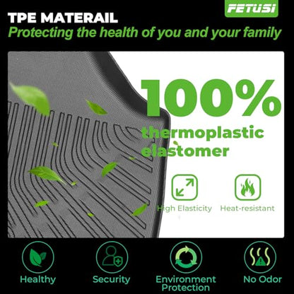 Floor Mats and Cargo Liner&Backrest Mat Fit forToyota Sienna 2013