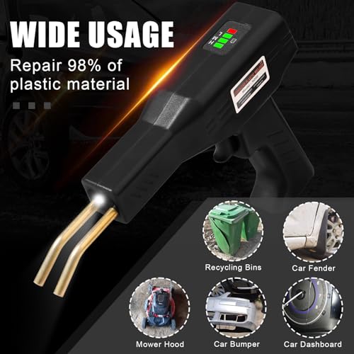 Upgraded 220W Cordless Plastic Welder