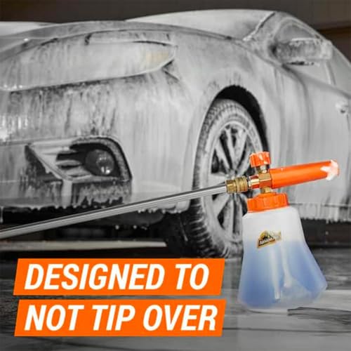 2-in-1 Foam Cannon Kit for Garden Hoses and Power Washers