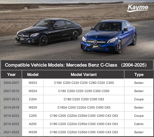 Waterproof Heavy Duty Car Cover Custom Fit Mercedes Benz C Class