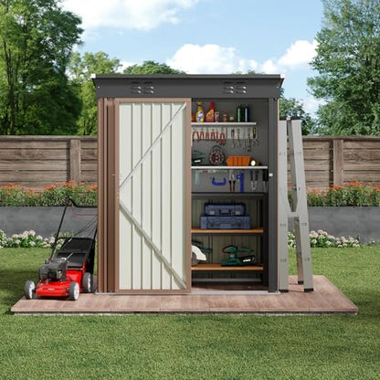 5' x 3' Outdoor Storage Shed