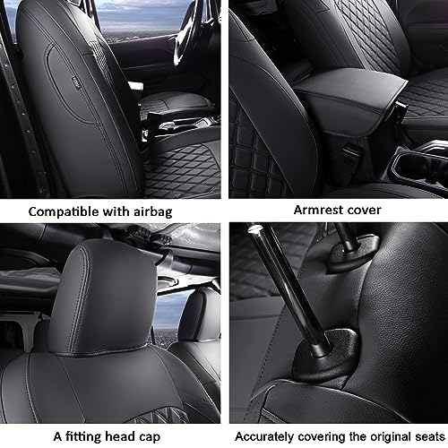 Wrangler JL Seat Covers Custom Fit for Jeep Wrangler (3 Count)