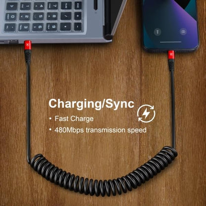 USB C to Lightning Cable for Carplay (2 Count)