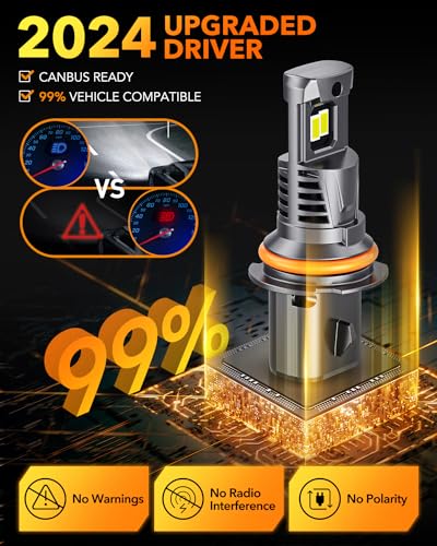 9007 LED Bulbs (2 Count)