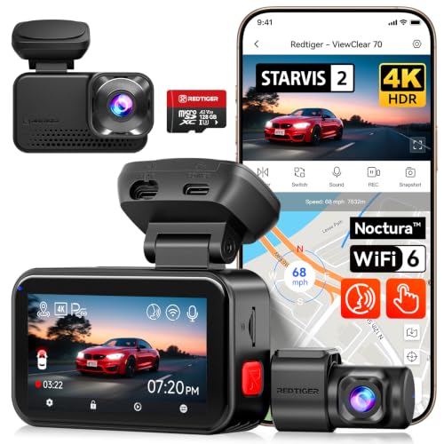 VC70 4K+2.5K Dash Cam