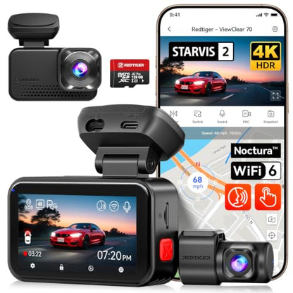 VC70 4K+2.5K Dash Cam