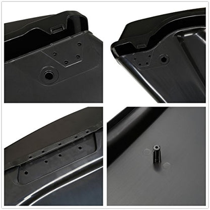 Motorcycle 5" Stretched Saddlebags Fit For Harley Touring 1993