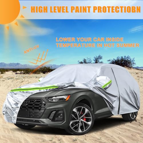 6 Layers Silver Waterproof Car Covers Replace for 2009