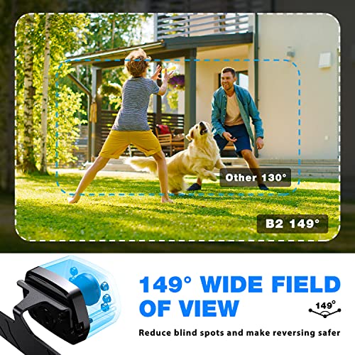Car Backup Camera 6 LED Lights Night Vision