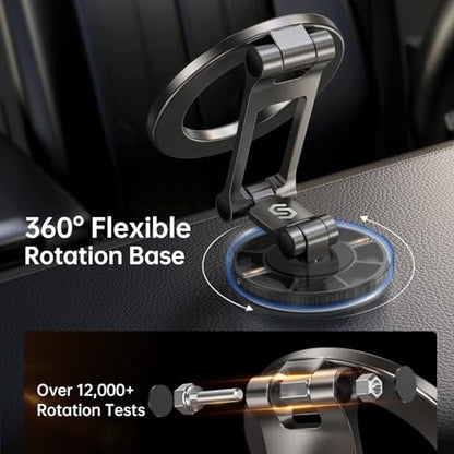 Fits MagSafe Car Mount Magnetic Phone Holder for Dash and Tesla