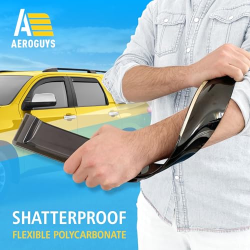 Extra Durable Window Deflectors in (4 Count)