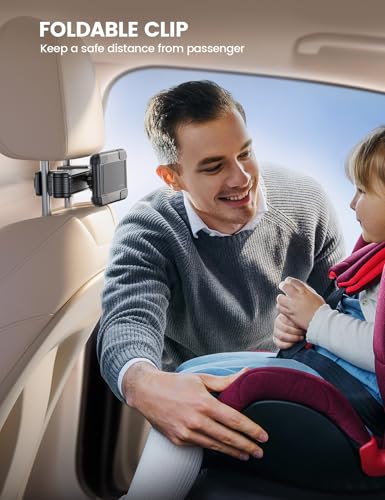 Car Headrest Tablet Holder