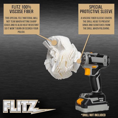Buff Ball w 1.76oz Metal Polish Paste