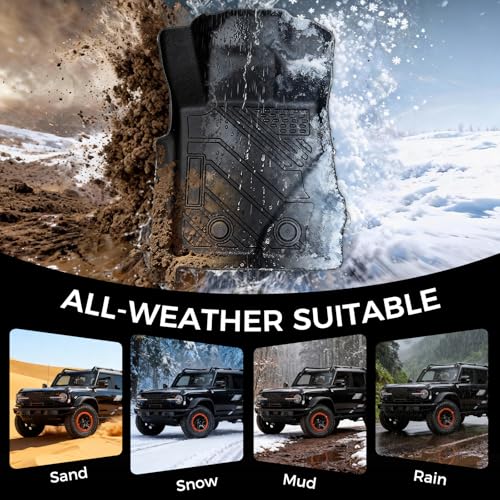Custom Fit TPE Floor Mats for 2021