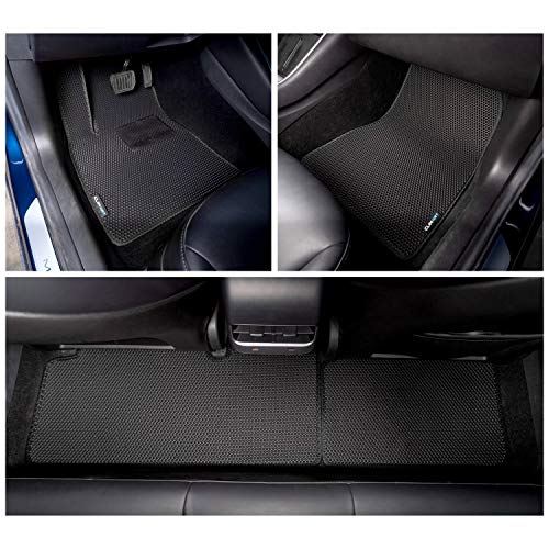 All Weather Car Floor Mats Compatible with Tesla Model 3 2017