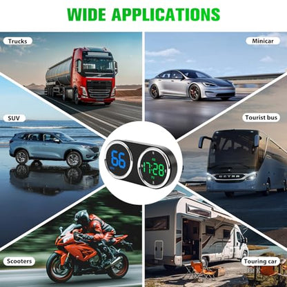 GPS Digital Speedometer for Car MPH