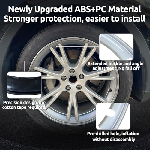 Wheel Rim Protector for Tesla Model Y Gemini 19 inch Apollo Wheels 2020