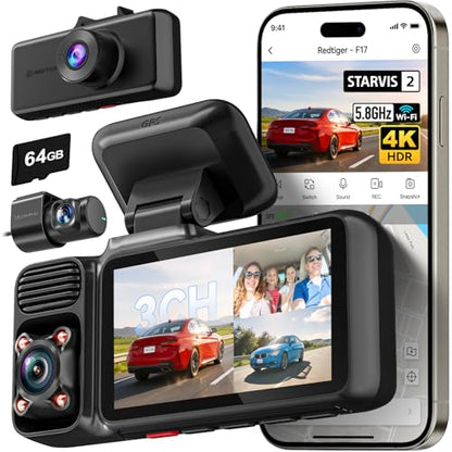F17 4K 3CH Dash Cam