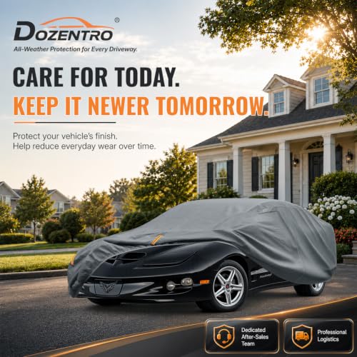 Waterproof Heavy Duty Car Cover Custom Fit Pontiac Firebird