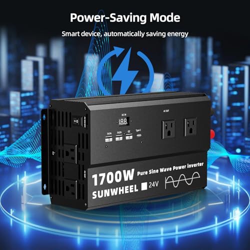 1700W 24V Pure Sine Wave Inverter
