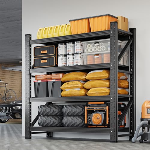 40" W Metal Garage Storage Shelves
