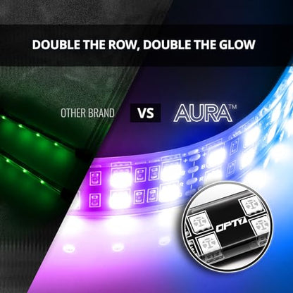 Aura DreamColor Double Glow Interior Truck Lights with App & Remote (6 Count)